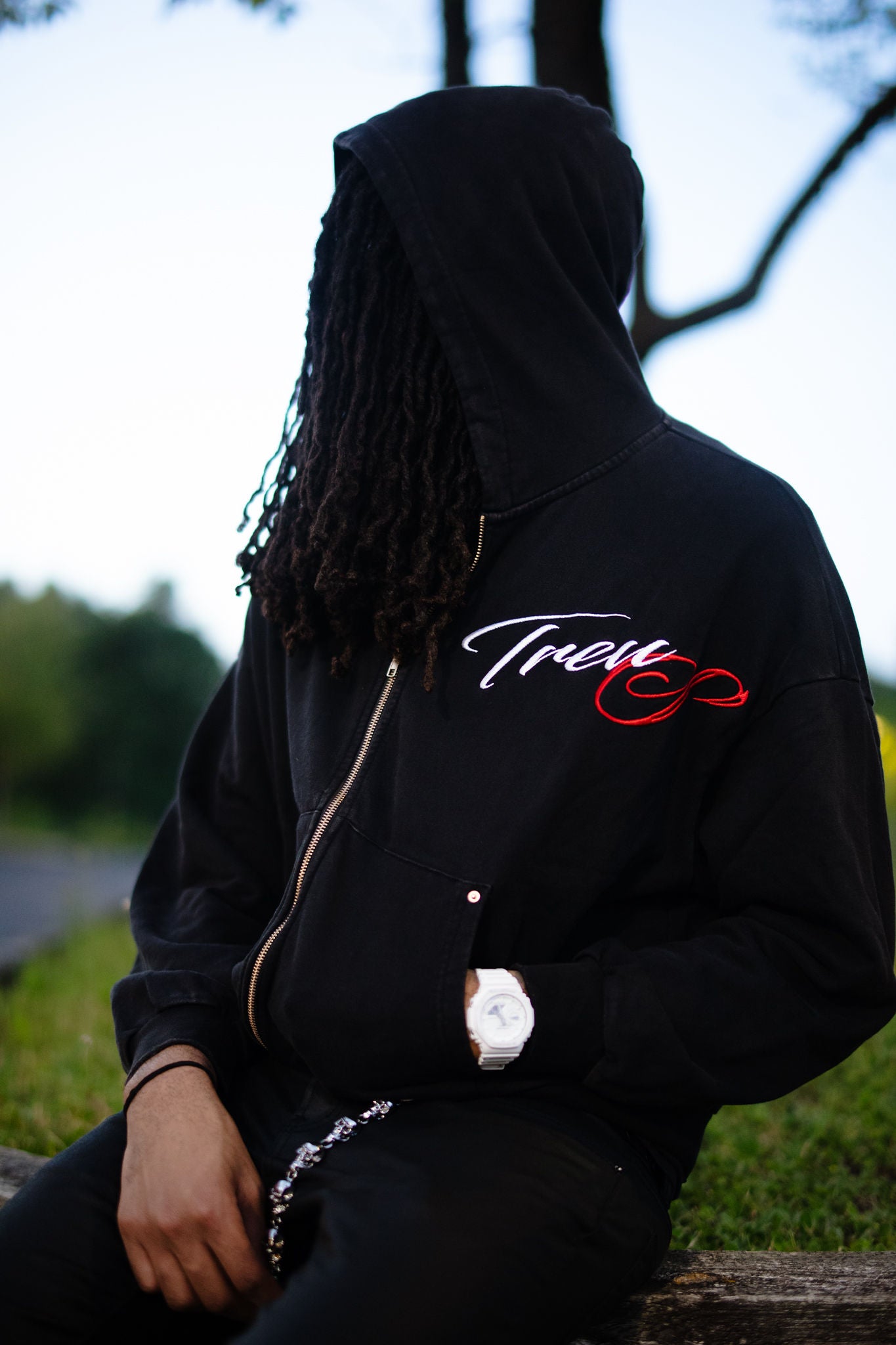 Treu heritage zip-up